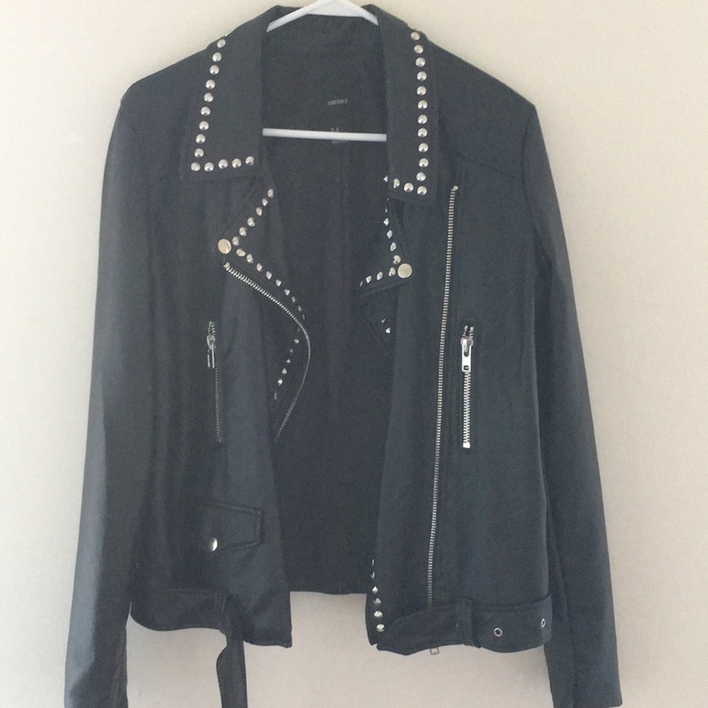 Forever 21 Fake Leather Jacket